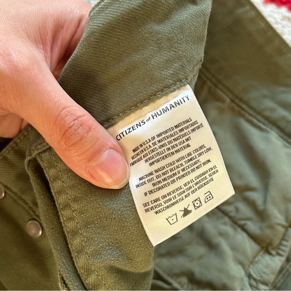 Citizens of Humanity Surplus Green Pants - Picture 7 of 8